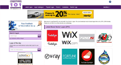 Desktop Screenshot of logotypes101.com